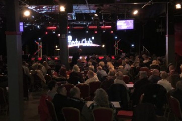 The Comedy Club Brings Laughter to Life at The UK’s No1 Holiday Resort, bringing  800 guests in from the cold.