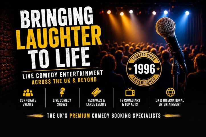 The Comedy Club Continues To Lead UK Live Comedy Entertainment — Trusted Since 1996